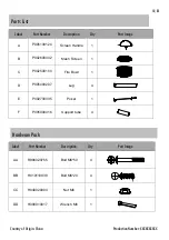 Предварительный просмотр 4 страницы Sunjoy A301016500 Assembly Instruction Manual