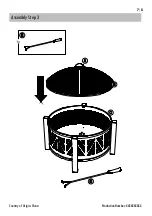 Предварительный просмотр 7 страницы Sunjoy A301016500 Assembly Instruction Manual