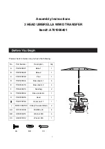 Sunjoy A701000401 Assembly Instructions preview
