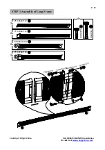 Preview for 8 page of Sunjoy AUGUSTA WICKER GAZEBO L-GZ1190PST Assembly Instruction Manual