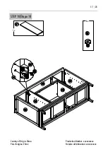 Предварительный просмотр 17 страницы Sunjoy B120009204 Assembly Instruction Manual