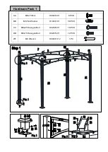 Предварительный просмотр 6 страницы Sunjoy Bellevue L-GZ238PST-10-1 Owner'S Manual