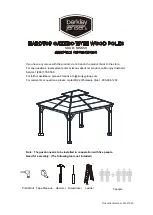 Preview for 1 page of Sunjoy berkley jensen 185650 Assembly Instructions Manual