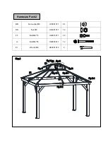 Preview for 9 page of Sunjoy berkley jensen 185650 Assembly Instructions Manual