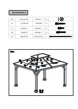 Preview for 13 page of Sunjoy berkley jensen 185650 Assembly Instructions Manual