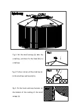 Предварительный просмотр 4 страницы Sunjoy Catalina L-GZ660PST-D-PK Assembly Instruction Manual