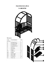 Предварительный просмотр 1 страницы Sunjoy D-AB001PWI Assembly Instructions