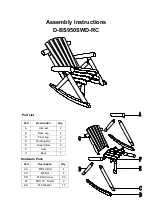 Preview for 1 page of Sunjoy D-BS950SWD-RC Assembly Instructions