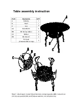 Preview for 2 page of Sunjoy D-BS958SAL Assembly Instructions Manual