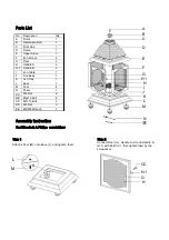 Preview for 2 page of Sunjoy D-CM001PST Assembly Instruction