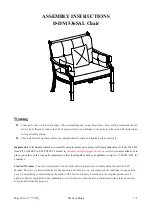 Preview for 1 page of Sunjoy D-DN1536SAL Assembly Instructions