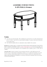 Preview for 4 page of Sunjoy D-DN1536SAL Assembly Instructions