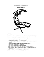 Предварительный просмотр 1 страницы Sunjoy D-DNC490PST Assembly & Instruction Manual