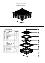 Sunjoy D-FT009PST Assembly Instruction предпросмотр