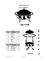 Sunjoy D-FT480PST-F Assembly Instructions предпросмотр