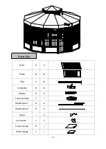 Предварительный просмотр 2 страницы Sunjoy D-GZ050PST-2 Assembly Intruction