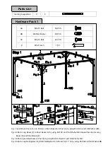 Предварительный просмотр 3 страницы Sunjoy D-GZ215PST-4-3 Assembly Instruction Manual