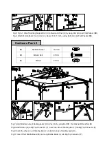 Preview for 4 page of Sunjoy D-GZ215PST-4-3 Assembly Instruction Manual