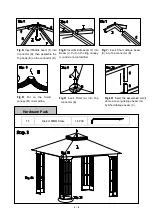 Предварительный просмотр 5 страницы Sunjoy D-GZ812PST-A Assembly Instructions Manual