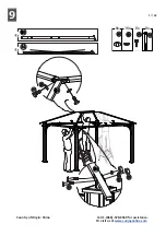 Предварительный просмотр 17 страницы Sunjoy D-GZ840PST-E1 Assembly Instructions Manual