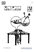 Предварительный просмотр 20 страницы Sunjoy D-GZ840PST-E1 Assembly Instructions Manual