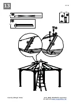 Предварительный просмотр 21 страницы Sunjoy D-GZ840PST-E1 Assembly Instructions Manual