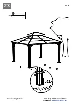 Предварительный просмотр 31 страницы Sunjoy D-GZ840PST-E1 Assembly Instructions Manual