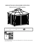 Preview for 11 page of Sunjoy D-GZ841PST-E Assembly Instructions Manual