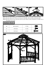 Предварительный просмотр 6 страницы Sunjoy D-GZ842PCO-L Assembly Instruction Manual