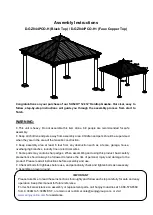 Предварительный просмотр 1 страницы Sunjoy D-GZ844PCO-H Assembly Instructions Manual