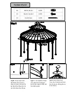 Preview for 8 page of Sunjoy D-GZ846PCO-J Owner'S Manual