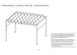 Preview for 12 page of Sunjoy D-PG140PST Assembly Instructions Manual