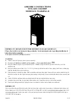 Sunjoy D-WA004PAL-B Assembly Instructions preview