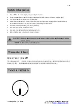 Preview for 2 page of Sunjoy DS03ND Assembly Instruction Manual