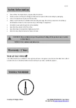 Preview for 2 page of Sunjoy DS05QRH Assembly Instruction Manual