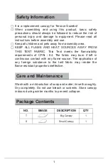 Preview for 2 page of Sunjoy Essential Garden L-GZ454PST Use And Care Manual