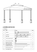 Предварительный просмотр 2 страницы Sunjoy G-GZ088PST Owner'S Manual