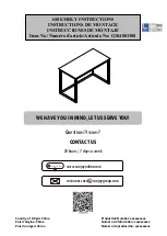 Preview for 1 page of Sunjoy G104003300 Assembly Instructions Manual