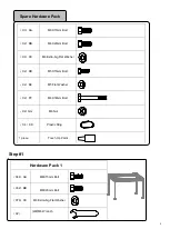 Preview for 4 page of Sunjoy Havenbury Gazebo Assembly Manual