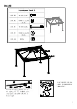 Preview for 6 page of Sunjoy Havenbury Gazebo Assembly Manual