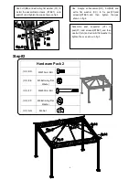 Preview for 6 page of Sunjoy Havenbury L-GZ081PST-2 Manual