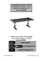 Sunjoy INNISBROOK L-DN1780SST-E-T Assembly Instruction Manual preview