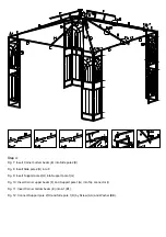 Предварительный просмотр 6 страницы Sunjoy Kroger L-GZ407PST-2 Assembly Instructions Manual