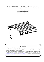 Preview for 1 page of Sunjoy L-AW001-R Owner'S Manual