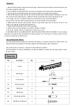 Предварительный просмотр 2 страницы Sunjoy L-AW001-R Owner'S Manual