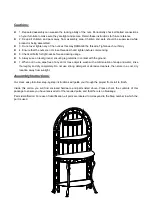 Предварительный просмотр 2 страницы Sunjoy L-BR004PST-6B Owner'S Manual