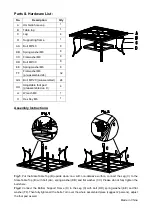 Preview for 2 page of Sunjoy L-DN1137SAL-F Assembly Instructions