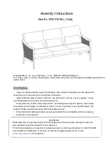 Preview for 1 page of Sunjoy L-DN1318SAL Assembly Instructions