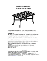 Preview for 5 page of Sunjoy L-DN1408SAL-B Assembly Instructions Manual