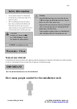 Preview for 2 page of Sunjoy L-DN1639SAL-F-T Assembly Instruction Manual